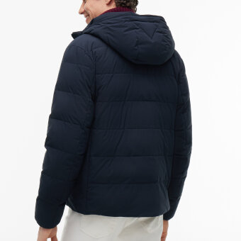 Tommy Hilfiger - Tommy Hilfiger - Hooded branded puffer | Vindjakke Navy Blue Tommy Hilfiger - Tommy Hilfiger - Hooded branded puffer | Vindjakke Navy Blue
