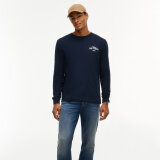 Tommy Hilfiger - Tommy Hilfiger - Hilfiger 1985 graph. LS tee | T-shirt Navy Blue Tommy Hilfiger - Tommy Hilfiger - Hilfiger 1985 graph. LS tee | T-shirt Navy Blue