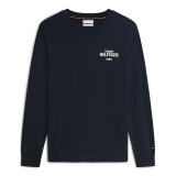 Tommy Hilfiger - Tommy Hilfiger - Hilfiger 1985 graph. LS tee | T-shirt Navy Blue Tommy Hilfiger - Tommy Hilfiger - Hilfiger 1985 graph. LS tee | T-shirt Navy Blue