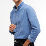 Tommy Hilfiger - Tommy Hilfiger - Solid corduroy shirt | Fløjls Skjorte Brisk Blue Tommy Hilfiger - Tommy Hilfiger - Solid corduroy shirt | Fløjls Skjorte Brisk Blue