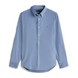 Tommy Hilfiger - Tommy Hilfiger - Solid corduroy shirt | Fløjls Skjorte Brisk Blue Tommy Hilfiger - Tommy Hilfiger - Solid corduroy shirt | Fløjls Skjorte Brisk Blue