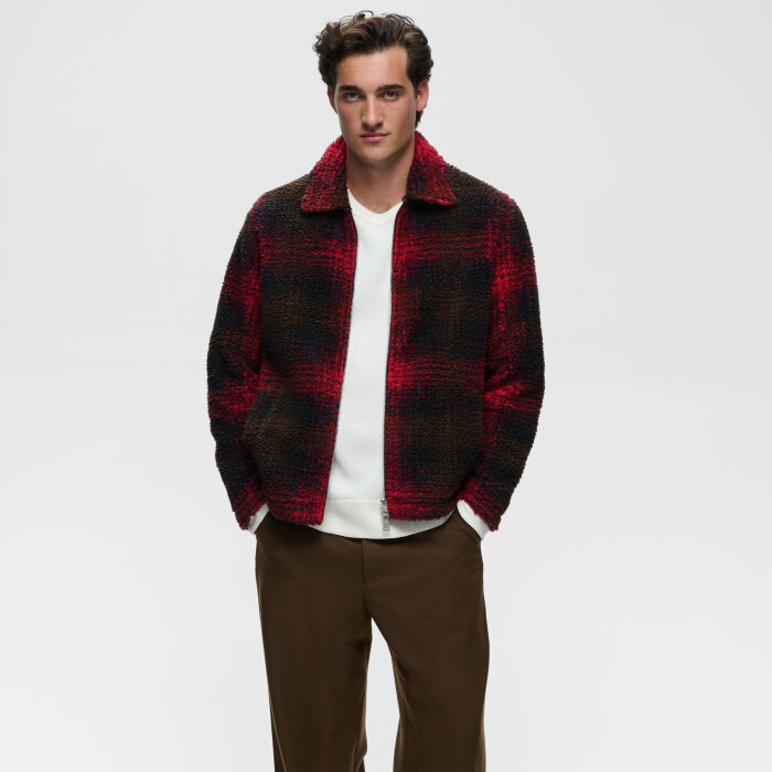 Matinique - Matinique - Rowan 73 jacket | Fleece Trøje Aura Orange