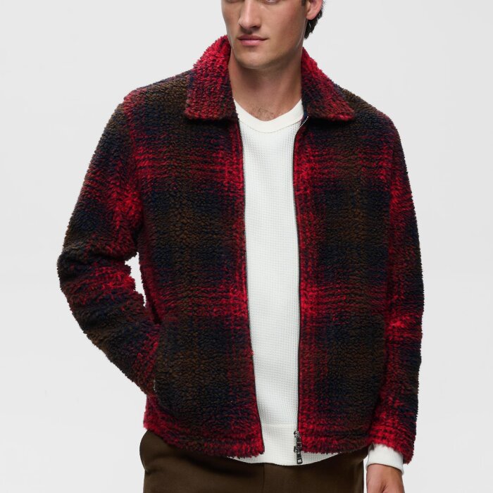 Matinique - Matinique - Rowan 73 jacket | Fleece Trøje Aura Orange