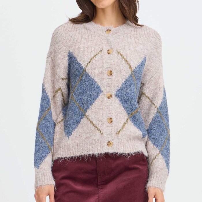 FRANSA - FRANSA - FRCHARLEEN | CARDIGAN DRIFTWOOD 