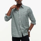 Tommy Hilfiger - Tommy Hilfiger - Small check flannel shirt | Skjorte Green Check Tommy Hilfiger - Tommy Hilfiger - Small check flannel shirt | Skjorte Green Check