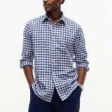 Tommy Hilfiger - Tommy Hilfiger - Small check flannel shirt | Skjorte Navy Voyage Tommy Hilfiger - Tommy Hilfiger - Small check flannel shirt | Skjorte Navy Voyage