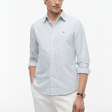 Tommy Hilfiger  - Tommy Hilfiger - Heritage oxford stripe shirt | Skjorte Green White