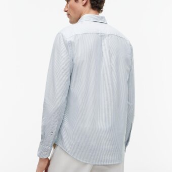 Tommy Hilfiger - Tommy Hilfiger - Heritage oxford stripe shirt | Skjorte Green White Tommy Hilfiger - Tommy Hilfiger - Heritage oxford stripe shirt | Skjorte Green White