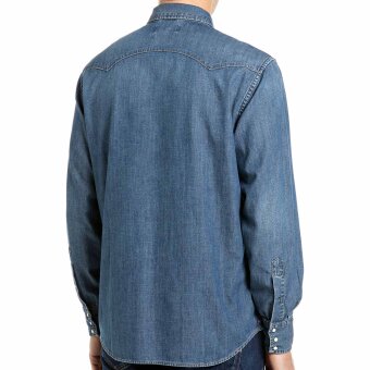 Replay  - Replay - Denim shirt | Skjorte Blue