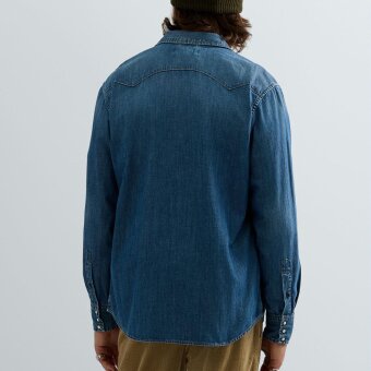 Replay  - Replay - Denim shirt | Skjorte Blue
