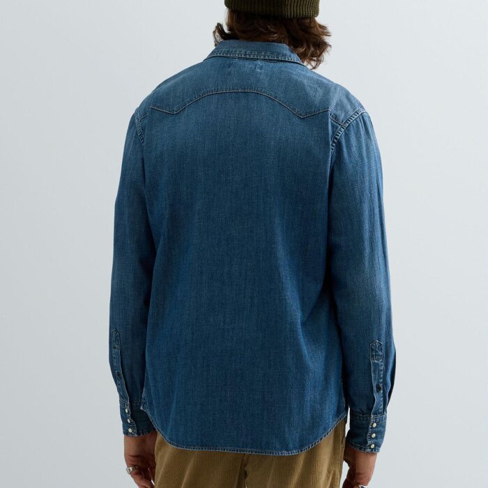 Replay  - Replay - Denim shirt | Skjorte Blue