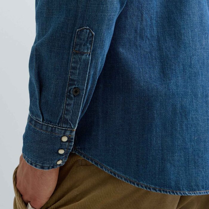 Replay  - Replay - Denim shirt | Skjorte Blue