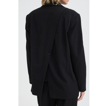 Pulz Jeans ( Dame ) - PULZ - PZLEONORA OVERSIZE | BLAZER BLACK Pulz Jeans ( Dame ) - PULZ - PZLEONORA OVERSIZE | BLAZER BLACK