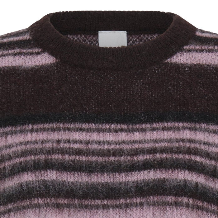 ICHI ( Dame ) - ICHI - IHALLO SS | STRIK FUDGE W PINK STRIPES