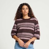 ICHI ( Dame ) - ICHI - IHALLO SS | STRIK FUDGE W PINK STRIPES