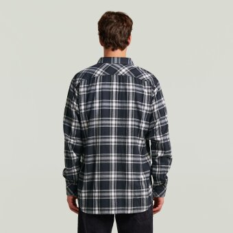 G-Star - G-Star - Clean regular shirt | Skjorte Legion Blue G-Star - G-Star - Clean regular shirt | Skjorte Legion Blue