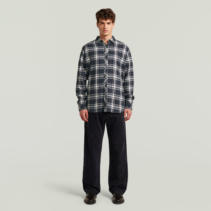 G-Star - G-Star - Clean regular shirt | Skjorte Legion Blue