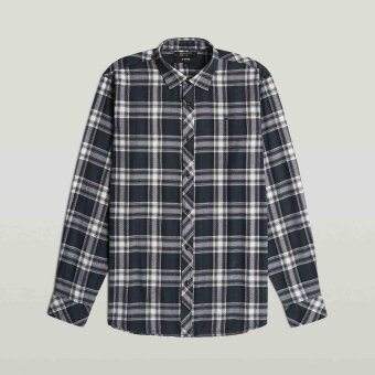 G-Star - G-Star - Clean regular shirt | Skjorte Legion Blue G-Star - G-Star - Clean regular shirt | Skjorte Legion Blue
