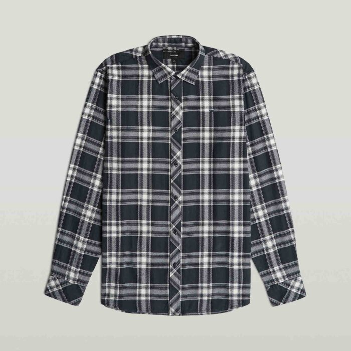 G-Star - G-Star - Clean regular shirt | Skjorte Legion Blue