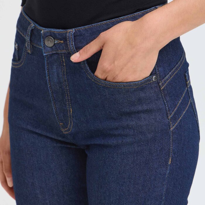 FRANSA - FRANSA - FRCELIMA PAM JE 1 | JEANS DARK BLUE DENIM