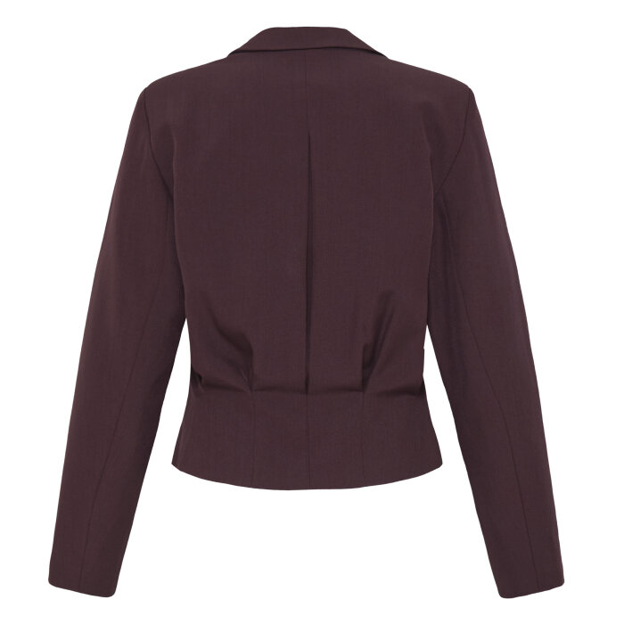 ICHI ( Dame ) - ICHI - IHFAVA SHORT | BLAZER FUDGE MELANGE
