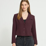 ICHI ( Dame ) - ICHI - IHFAVA SHORT | BLAZER FUDGE MELANGE ICHI ( Dame ) - ICHI - IHFAVA SHORT | BLAZER FUDGE MELANGE