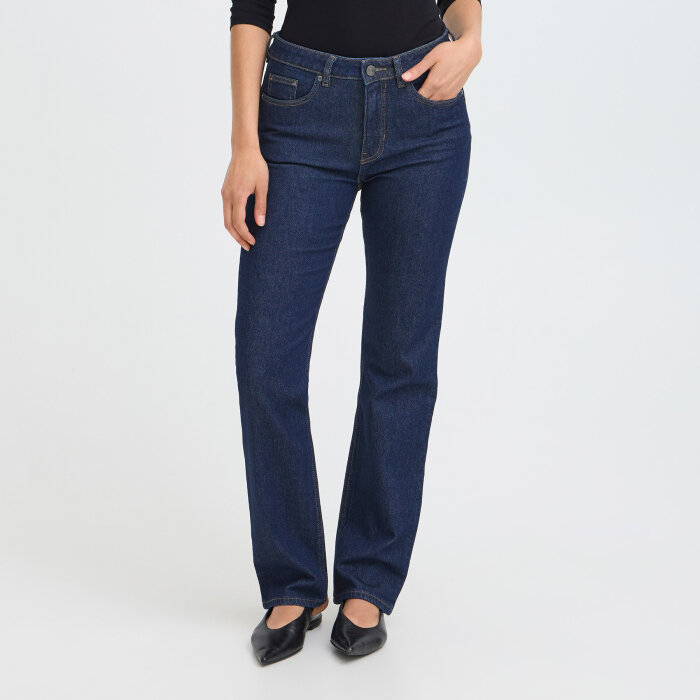 FRANSA - FRANSA - FRCELIMA PAM JE 1 | JEANS DARK BLUE DENIM