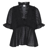 ICHI ( Dame ) - ICHI - IHLADONNA MS | SKJORTE BLACK ICHI ( Dame ) - ICHI - IHLADONNA MS | SKJORTE BLACK