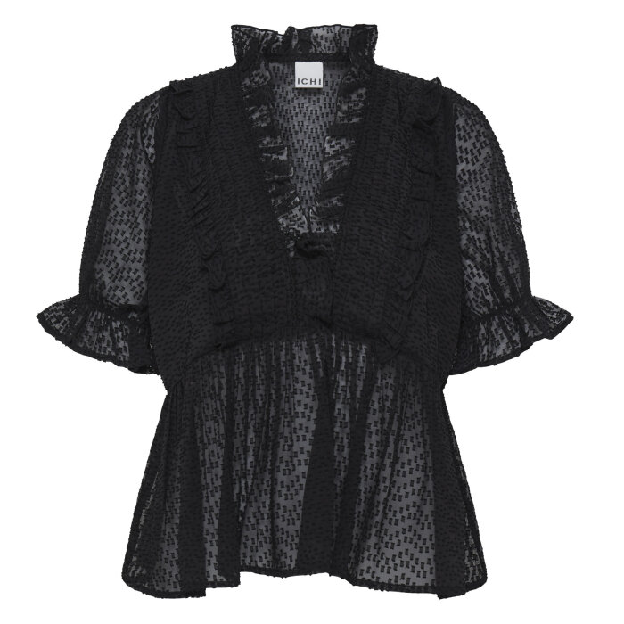 ICHI ( Dame ) - ICHI - IHLADONNA MS | SKJORTE BLACK
