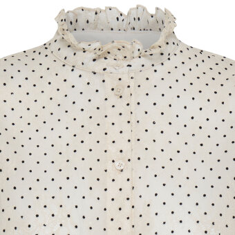 Pulz Jeans ( Dame ) - PULZ - PZFRIDDY BLOUSE | SKJORTE MACADAMIA Pulz Jeans ( Dame ) - PULZ - PZFRIDDY BLOUSE | SKJORTE MACADAMIA