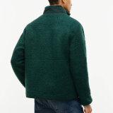 Tommy Hilfiger - Tommy Hilfiger - Wool Teddy fleece cardigan | Fleece Trøje Nocturnal Green Tommy Hilfiger - Tommy Hilfiger - Wool Teddy fleece cardigan | Fleece Trøje Nocturnal Green