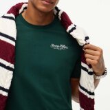 Tommy Hilfiger - Tommy Hilfiger - Brand Love small script tee | T-shirt Nocturnal Green Tommy Hilfiger - Tommy Hilfiger - Brand Love small script tee | T-shirt Nocturnal Green