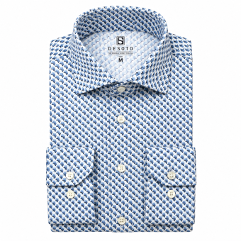 Desoto - Desoto - 97107-4 561 | Jersey Skjorte Blue Minimal Desoto - Desoto - 97107-4 561 | Jersey Skjorte Blue Minimal