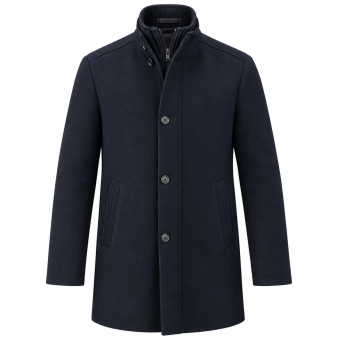 Limited Edition - Limited edition - Wool jacket 3/4 | Uldjakke Navy Diagonal
