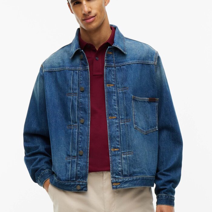 Tommy Hilfiger  - Tommy Hilfiger - Type 1 Denim JKT SEBAS INDIGO | Jakke 