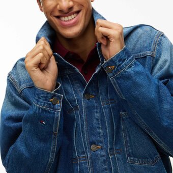 Tommy Hilfiger  - Tommy Hilfiger - Type 1 Denim JKT SEBAS INDIGO | Jakke 