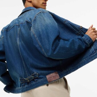 Tommy Hilfiger  - Tommy Hilfiger - Type 1 Denim JKT SEBAS INDIGO | Jakke 
