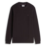 Tommy Hilfiger - Tommy Hilfiger - Textured LS tee | T-shirt Black Tommy Hilfiger - Tommy Hilfiger - Textured LS tee | T-shirt Black