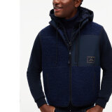 Tommy Hilfiger - Tommy Hilfiger - Wool Teddy | Vest Carbon Navy Tommy Hilfiger - Tommy Hilfiger - Wool Teddy | Vest Carbon Navy