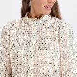 Pulz Jeans ( Dame ) - PULZ - PZFRIDDY BLOUSE | SKJORTE MACADAMIA Pulz Jeans ( Dame ) - PULZ - PZFRIDDY BLOUSE | SKJORTE MACADAMIA