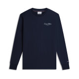 Tommy Hilfiger - Tommy Hilfiger - Brand Love script LS tee | T-shirt Navy Blue Tommy Hilfiger - Tommy Hilfiger - Brand Love script LS tee | T-shirt Navy Blue