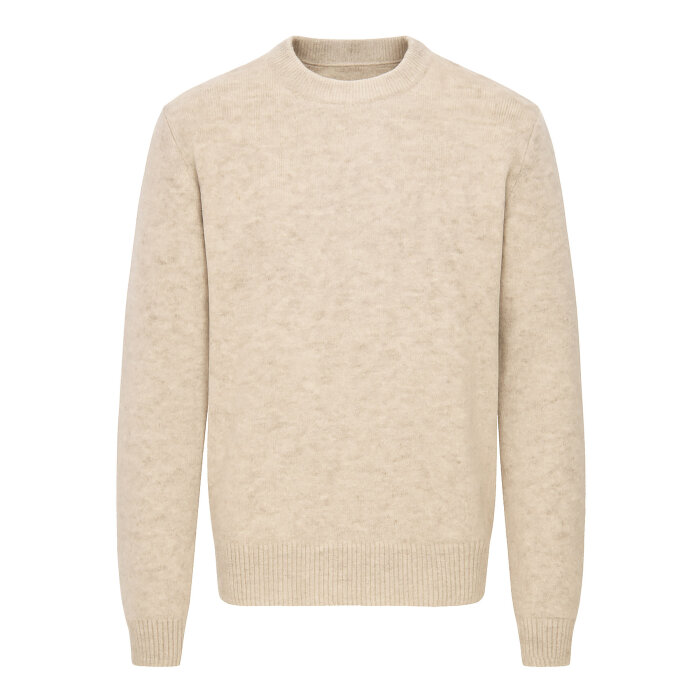 Solid - Solid - Dyllon sweater | Strik Oatmeal Mel