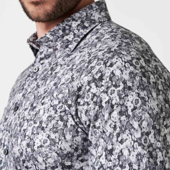 Desoto - Desoto - 87328 717 | Jersey Skjorte Grey Denim