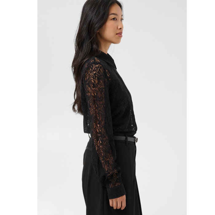 Part Two - PART TWO - DIANTHAPW SHIRT | SKJORTE BLACK
