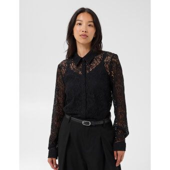 Part Two - PART TWO - DIANTHAPW SHIRT | SKJORTE BLACK