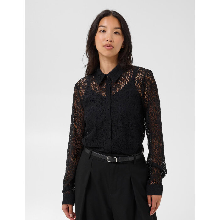 Part Two - PART TWO - DIANTHAPW SHIRT | SKJORTE BLACK