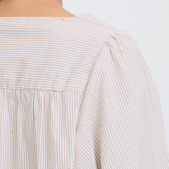 FRANSA - FRANSA - FRMYRA BL 1 | BLUSE NON COLOUR STRIPE FRANSA - FRANSA - FRMYRA BL 1 | BLUSE NON COLOUR STRIPE