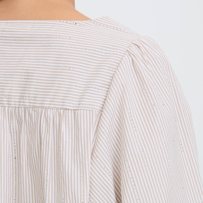 FRANSA - FRANSA - FRMYRA BL 1 | BLUSE NON COLOUR STRIPE 