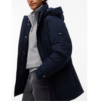 Tommy Hilfiger  - Tommy Hilfiger - Rockie down parka | Vindjakke Navy Blue