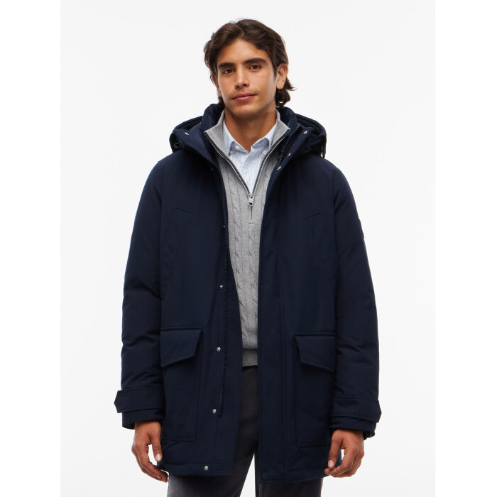 Tommy Hilfiger  - Tommy Hilfiger - Rockie down parka | Vindjakke Navy Blue